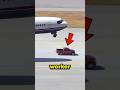 Airport Worker RISKS Life To Save Airplane 😨✈️