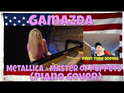 Gamazda - Metallica - Master of Puppets (Piano Cover) - First Time Seeing Reaction and OMFG!!!
