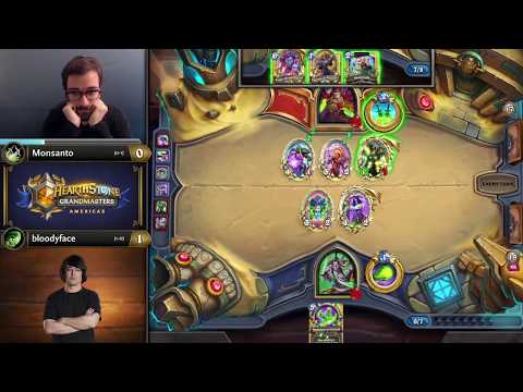 Monsanto vs bloodyface - Division A - Hearthstone Grandmasters Americas 2020 Season 1 - Week 4