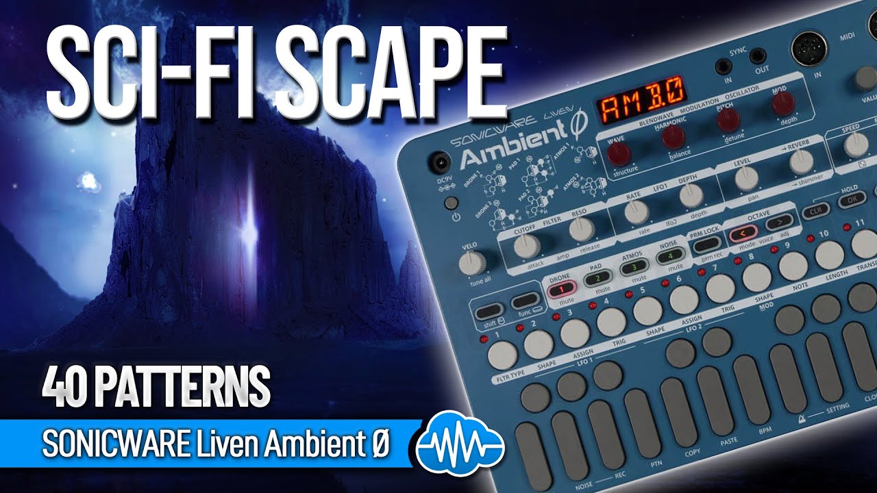 TPL085 - ( Bundle ) - Sci-Fi Scape + Surfaces - Sonicware Liven Ambient Ø - Video Preview 1