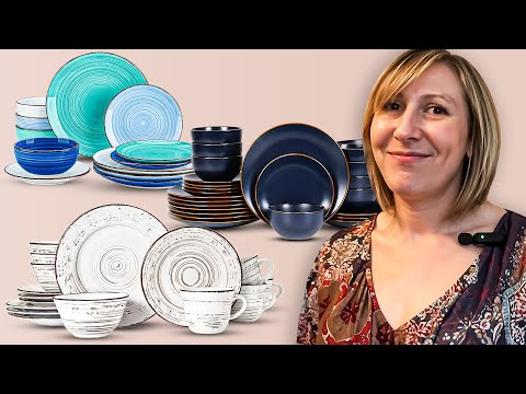 Raised Edge Dinnerware Set