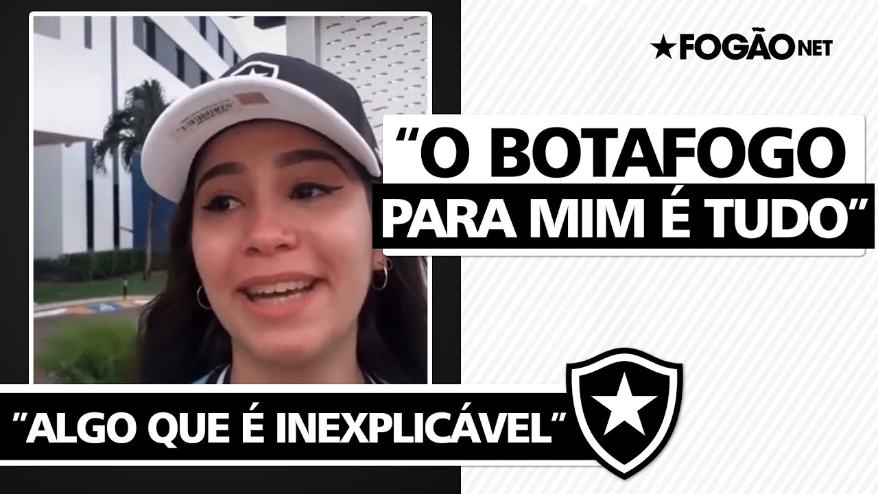 Torcedora recebe time em Aracaju e viraliza ao se emocionar dizendo o que significa ser Botafogo: ‘É algo inexplicável’