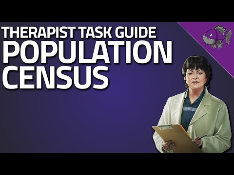Population Census - Therapist Task Guide - Escape From Tarkov