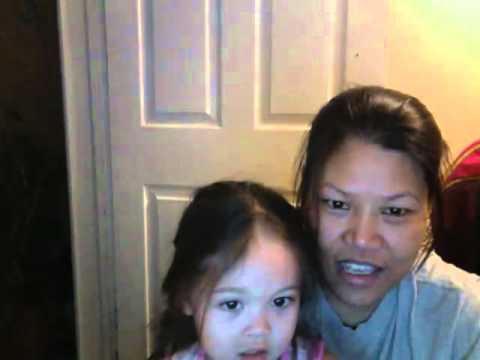 Marisa is checking out Coyle & Kiera's album! Sooo cute!