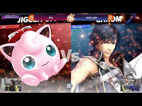 Clemson Smash Series 40 - Pools - Elfy (Jigglypuff) vs. GCB | NM (Chrom) - SSBU