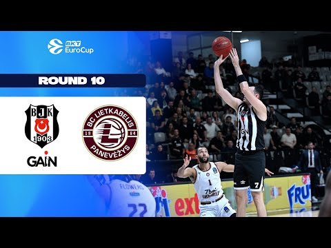 Besiktas GAIN Istanbul - Lietkabelis Panevezys  | Round 10 | EuroCup Basketball 2025-26