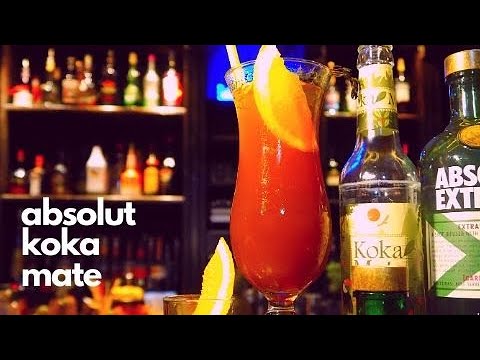 ABSOLUT KOKA MATE COCKTAIL Recipe