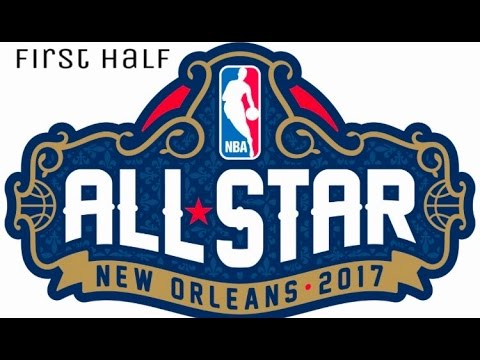 2017 NBA ALL STAR GAME FIRST HALF!