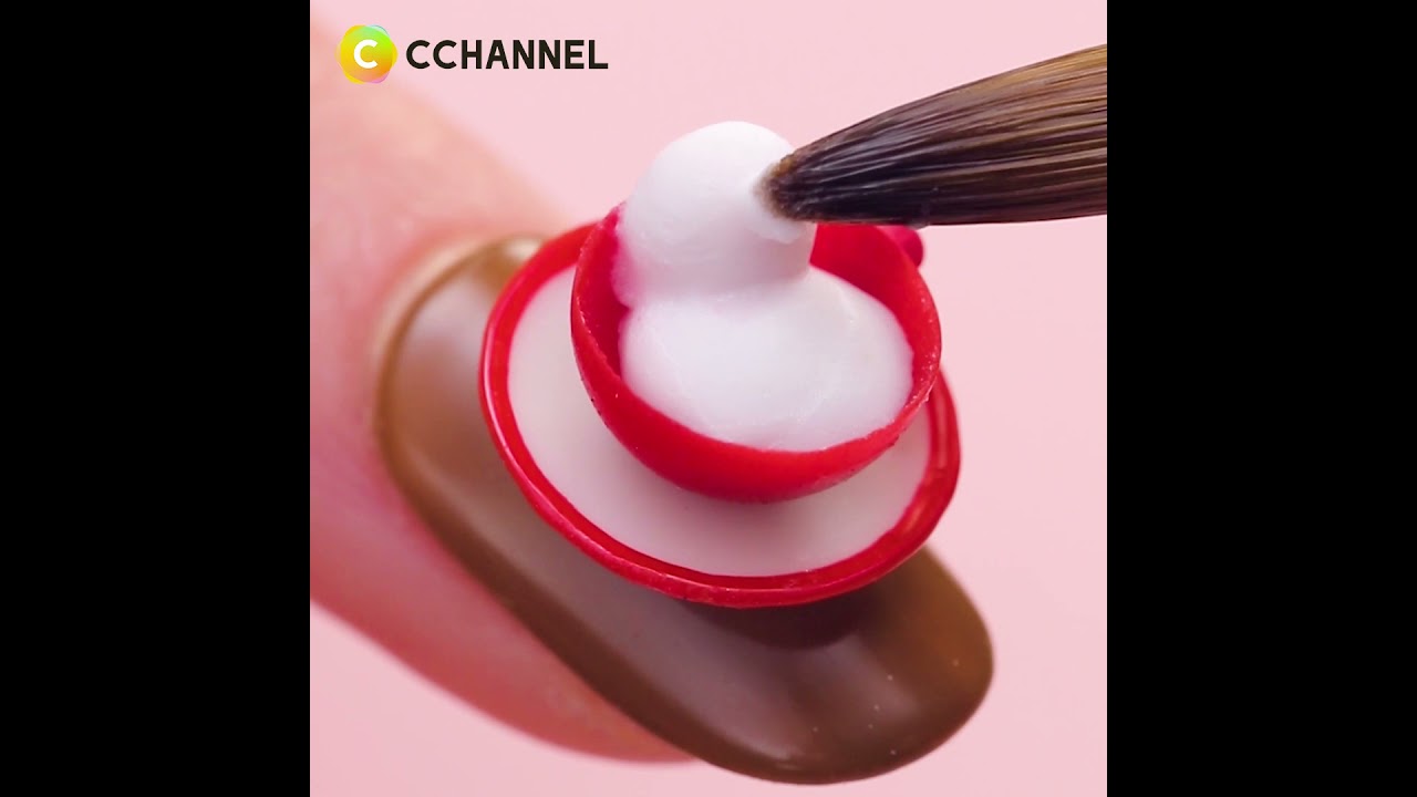 もこもこ♡ほっこりラテアートネイル