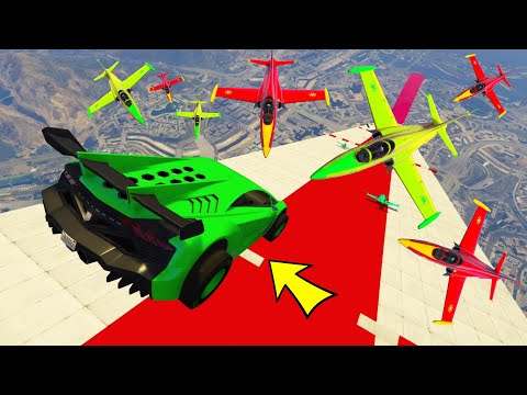 GTA 5 ONLINE 🐷 MEGA RAMP EVERYONE AGAINST ME !!! 🐷PART 1🐷COME ON !!