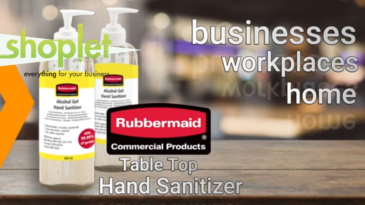 Rubbermaid Table Top Gel Hand Sanitizer RCP2133271CT