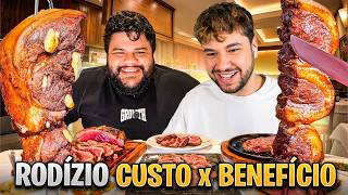 THIAGO QUATROQUE FOI NO RODÍZIO MAIS CUSTO BENEFÍCIO DE SÃO PAULO! - React Brino