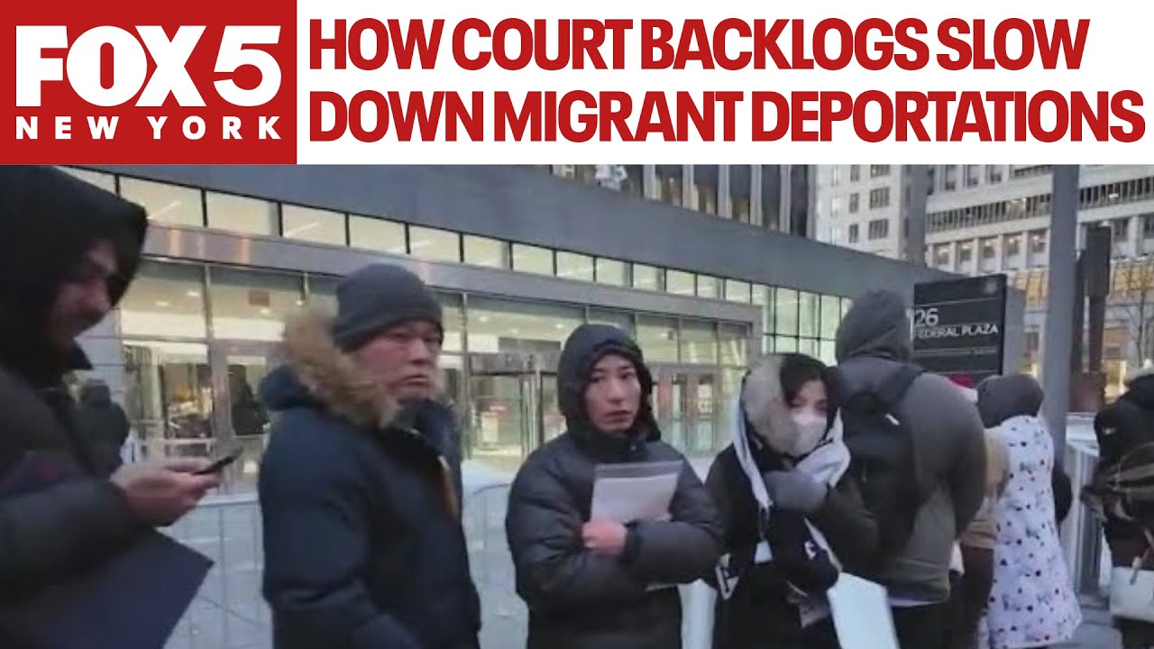 How court backlogs slow down migrant deportations