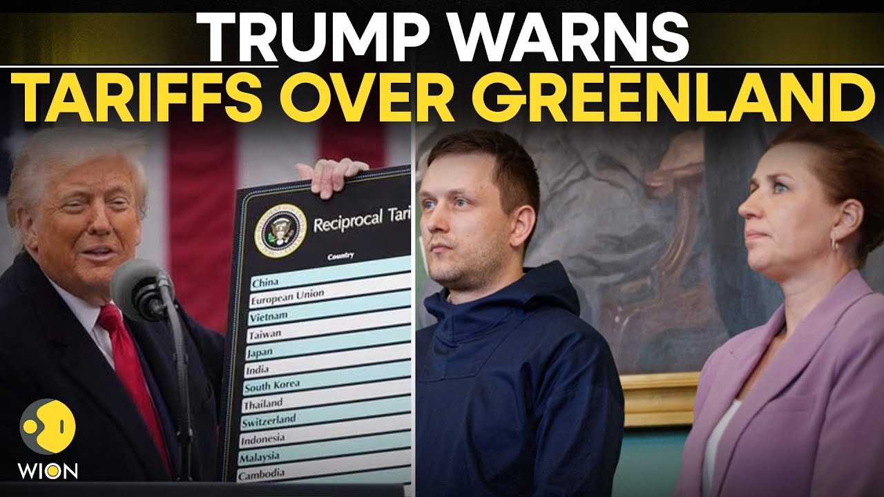 US-Greenland LIVE: Trump Escalates Greenland Dispute With Tariff Threats Against Opposing Nations