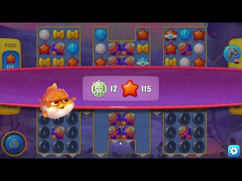 Fishdom 4382 Hard Level - NO BooSTERS