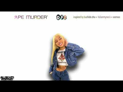 [FREE] BUSHIDO ZHO + 163ONMYNECK + SEEMEE TYPE BEAT - "APE MURDER" (prod.by DFI)