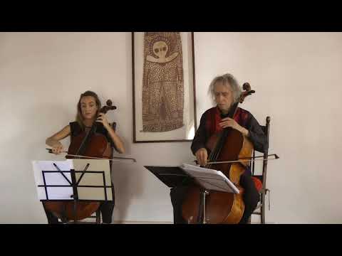 "Bianco Fiore" (No 99) by Cesare Negri (Renaissance)  - Cello Duo: Ella J. & Georg Mertens
