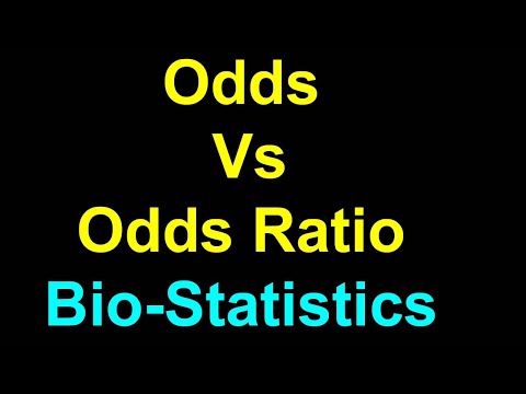 Odd Vs odds ratio | Bio-Statistics | Urdu/Hindi | Statistics Uop.