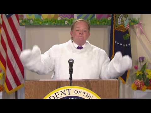 Easter Message from Sean Spicer (SNL) but there's no words