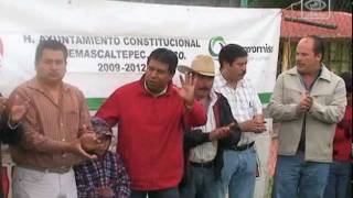 preview picture of video 'Temascaltepec, Estado de México. Inicio de obras por comunidades de la zona fría'