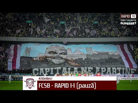 #ZiDeMeci | FCSB - RAPID 1-1 (pauză)