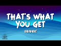 Paramore - That's What You Get (Lyrics)