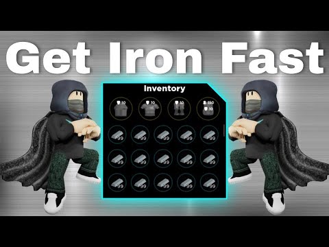 Roblox The Survival Game How to get Iron Fast