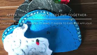 Bucilla stocking helpful hints!