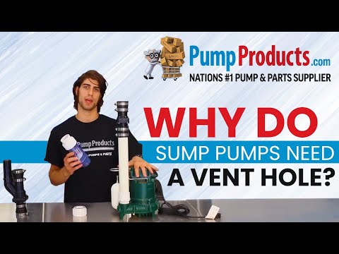 Why Your Sump Pump Needs a Vent Hole