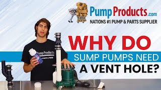 Why Your Sump Pump Needs a Vent Hole