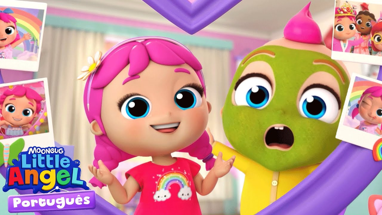 ⭐ Novo Episódio ⭐ O quarto da minha irmã 🩷 Little Angel Brasil | Músicas Infantis em Português