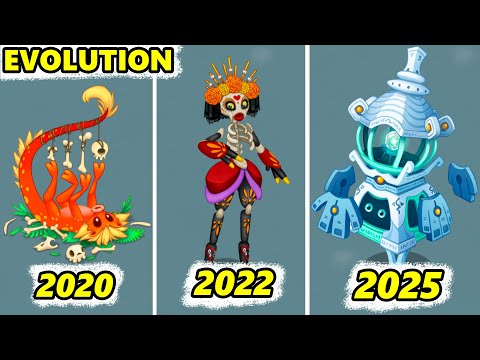 Bone Island Evolution - Full Song - Only Common (My Singing Monsters)