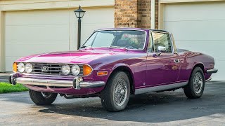 Video Thumbnail for 1972 Triumph Stag