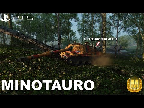 WoT Console | Minotauro | Gameplay +8k Dmg & Master | ft. Streamhacker in my A**