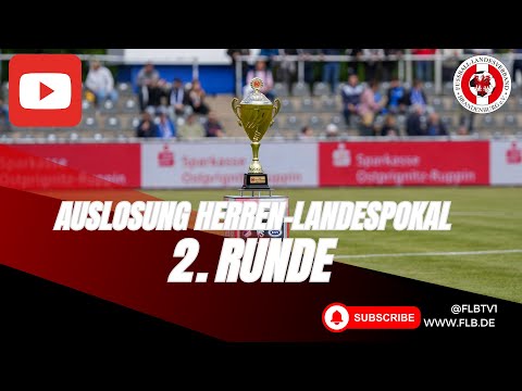 Auslosung 2. Runde im Herren-Landespokal Brandenburg