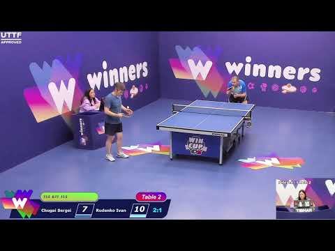 WINners CUP table 2  02.12 Chugai Sergei - Rudenko Ivan 19:30