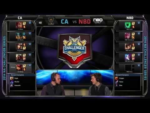 Curse Academy vs No Big Deal | 2014 NA Challenger Series Play In #1 | CA vs NBD