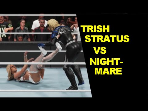 WWE 2K19 Trish Stratus vs Nightmare - Extreme Rules