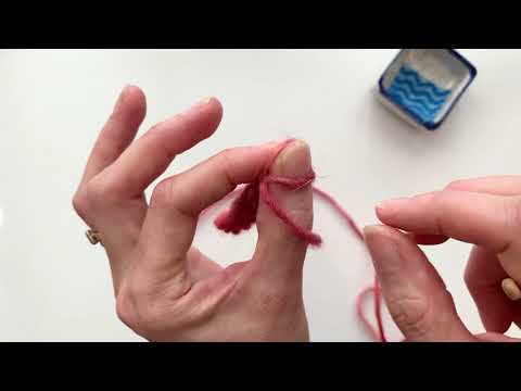 How to Nalbind. Step 2: Joining a New Length of Yarn