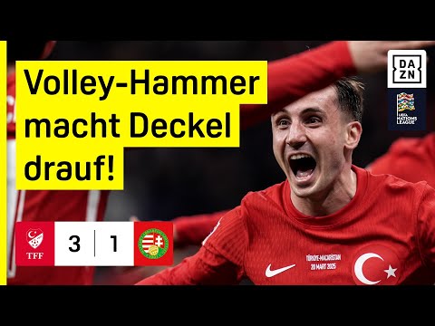 Türkei - Ungarn | UEFA Nations League | DAZN Highlights