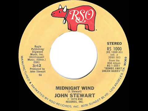 1979 HITS ARCHIVE: Midnight Wind - John Stewart (stereo 45 single version)