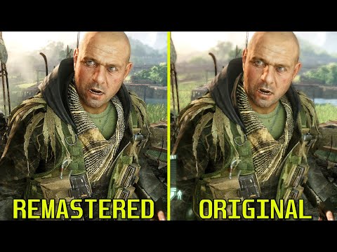 Crysis 3 Remastered vs Original - Base PS4 vs PS3 Graphics Comparison