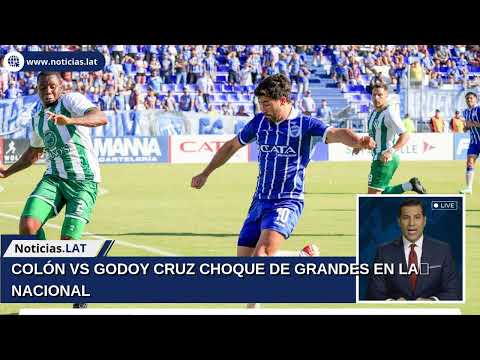 COLÓN VS GODOY CRUZ: CHOQUE DE GRANDES EN LA NACIONAL