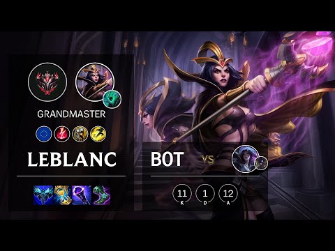 LeBlanc Bot vs Kai'Sa - EUW Grandmaster Patch 11.6