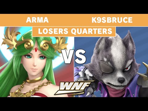 WNF 4.2 - Arma (Palutena) vs K9sbruce (Wolf) Losers Quarter Final - Smash Ultimate