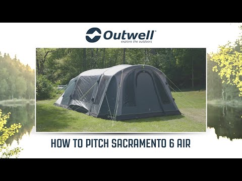 OUTWELL - Sacramento 6 Air Familietelt Deluxe
