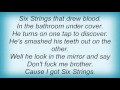 15381 Nick Cave - The Six Strings That Drew Blood Lyrics
