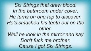 15381 Nick Cave - The Six Strings That Drew Blood Lyrics