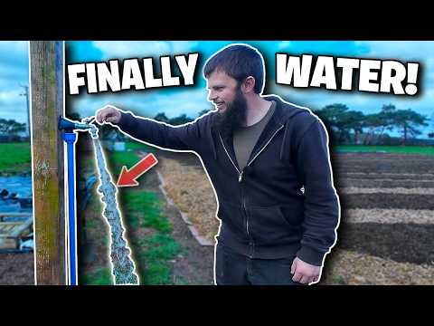 Water Flows! 1-Acre Market Garden Reaches Key Milestone