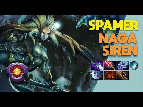 Spamer Naga Siren Pro GamePlay Dota 2